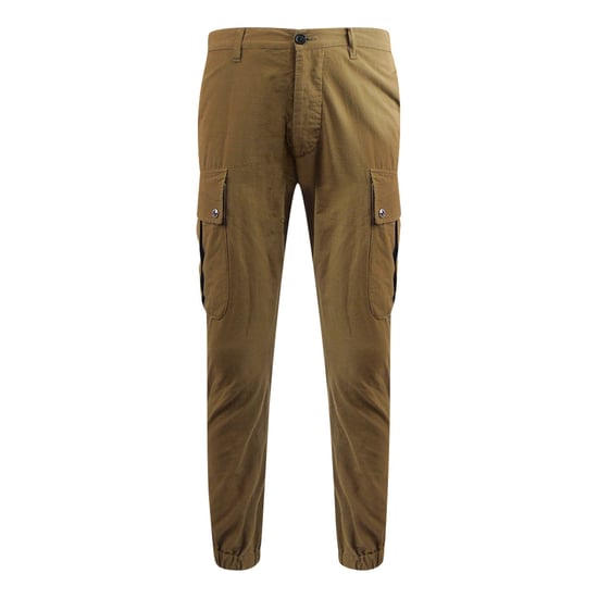 Dsquared2 Brown Cargo Style Trousers - Image 1