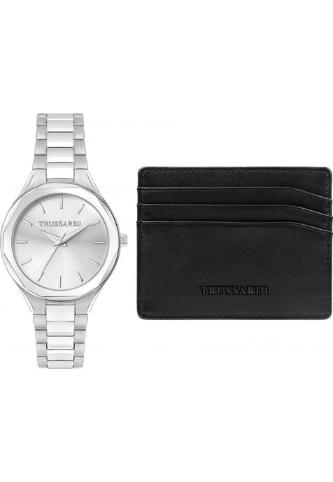 Trussardi R2453157507 Ladies Watch and Wallet Gift Set - Image 1