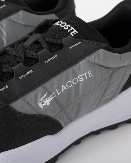 Logo Detail Trainers in Black - Image 2