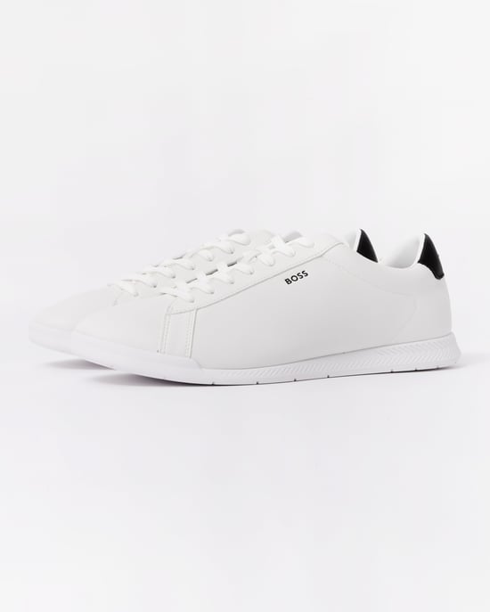 Logo Detail Trainers in White - Image 1
