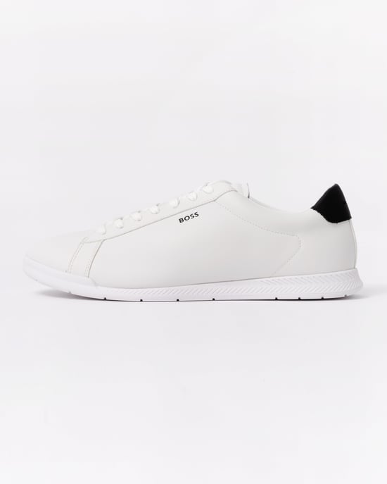 Logo Detail Trainers in White - Image 2