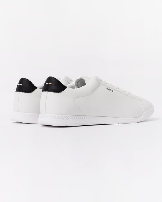 Logo Detail Trainers in White - Image 3