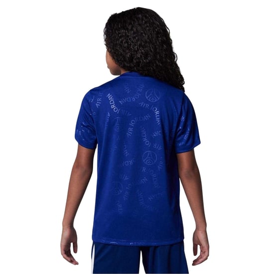 Nike Kinderen/Kinderen Air Jordan Paris Saint Germain FC Jersey (Blauw/Phantoom) - Image 2