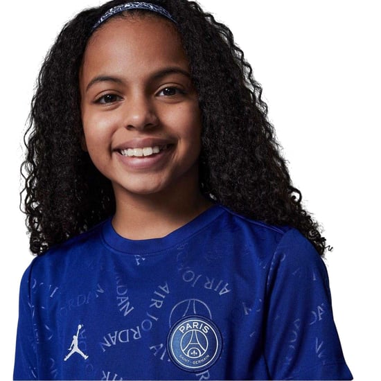 Nike Kinderen/Kinderen Air Jordan Paris Saint Germain FC Jersey (Blauw/Phantoom) - Image 5
