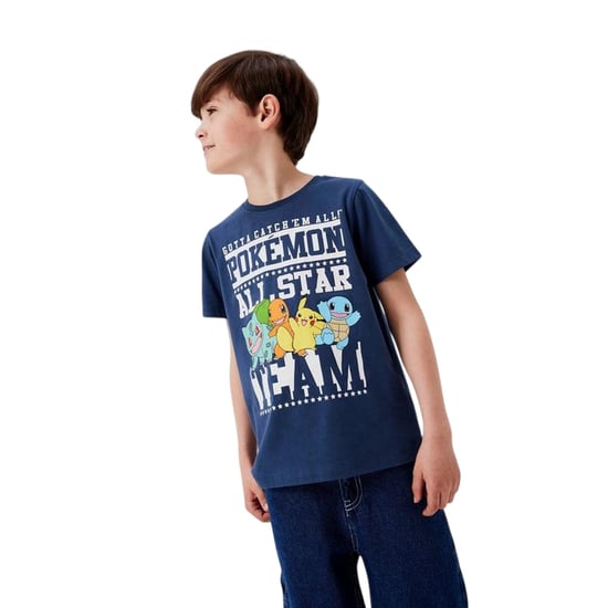 Name It Pokémon-T-shirt met ronde hals voor kinderen (Donkere Denim) - Image 3