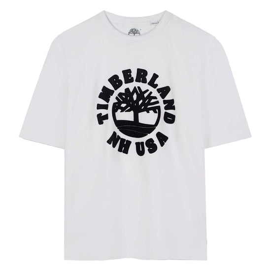 Timberland Kinderen/Kinderen T-shirt met ronde hals (Wit) - Image 2