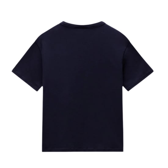 Napapijri Childrens/Kids Adige Flag Crew Neck T-Shirt (Marine Blue) - Image 2