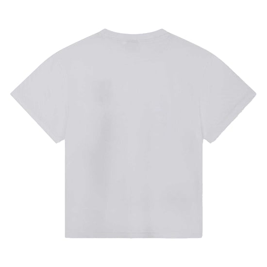 Boss Kinderen/Kinderen Globe Crew Hals Regular T-shirt (Wit) - Image 2