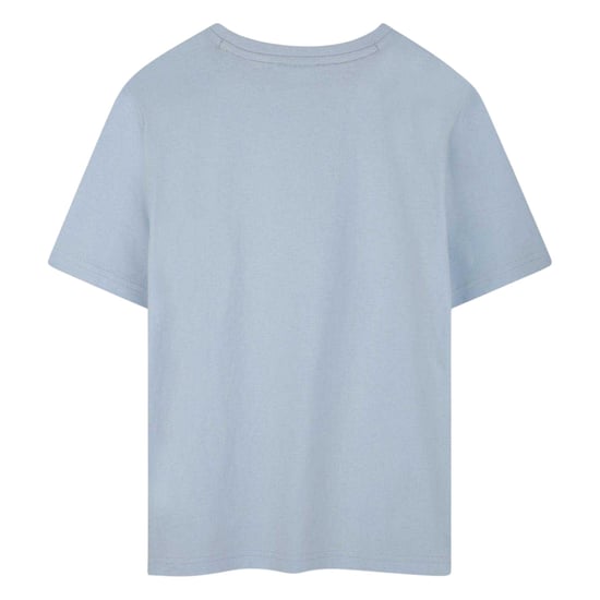Boss T-shirt met gestapeld logo en ronde hals voor kinderen (Perzisch Blauw) - Image 2