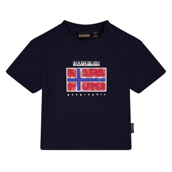 Napapijri Childrens/Kids Stella Lightweight Casual T-Shirt (Marine Blue) - Image 1