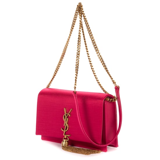 Satin Kate Tassel  Shoulder Bag - Image 2