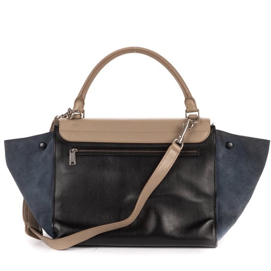 Tricolor Trapeze Medium Shoulder Bag - Image 5