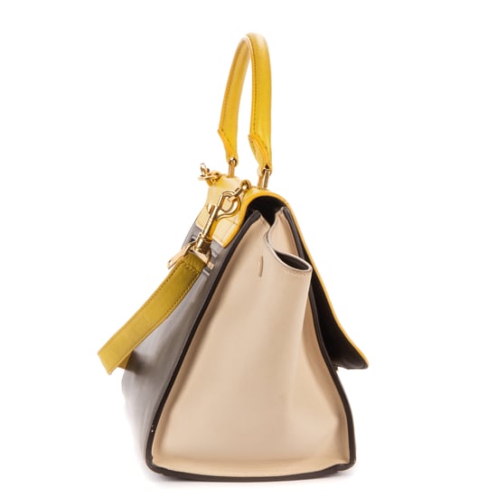 Tricolor Trapeze Small Shoulder Bag - Image 4