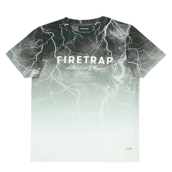 Firetrap Boys Sub All-Over Print T-Shirt (Light) - Image 1