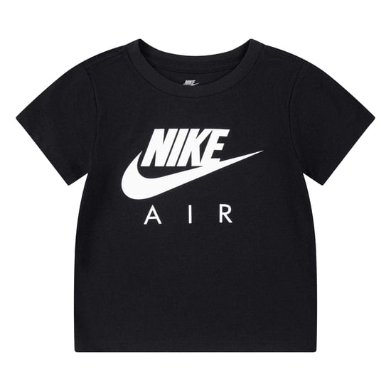 Nike Air T-shirt met korte mouwen voor kinderen (Zwart) - Image 1