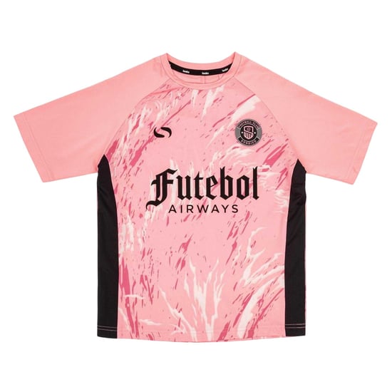 Sondico Childrens/Kids Football Jersey (Pink) - Image 1