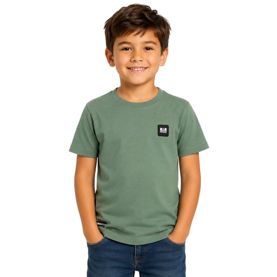 Weekend Offender Kinder-T-shirt van katoen uit Kingston (Midden Groen) - Image 3
