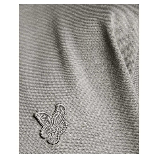 Lyle & Scott T-shirt voor kinderen met geborduurde motieven in dezelfde kleur (Sharkskin) - Image 3