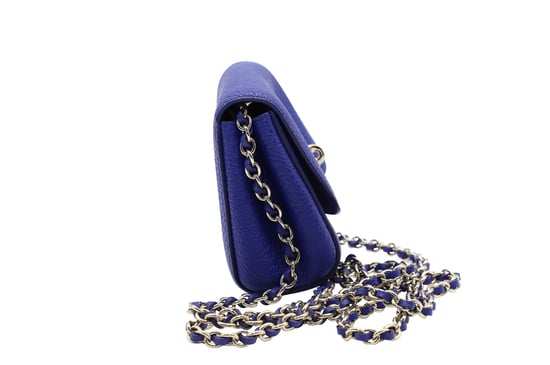 Mulberry Classic Lily in Blue Calfskin Leather - Image 2