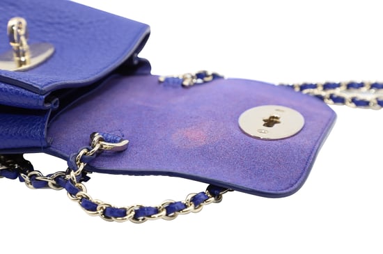 Mulberry Classic Lily in Blue Calfskin Leather - Image 5