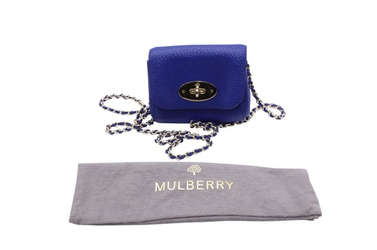 Mulberry Classic Lily in Blue Calfskin Leather - Image 6