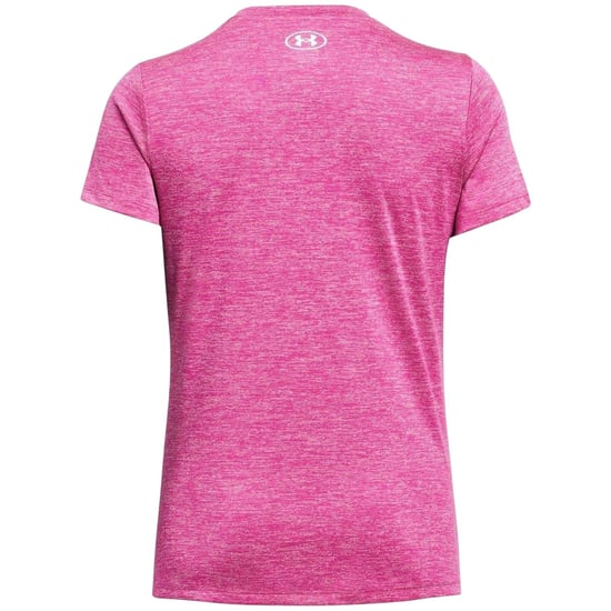 Under Armour T-shirt met gedraaide V-hals en losse pasvorm voor dames (Heet Roze) - Image 2