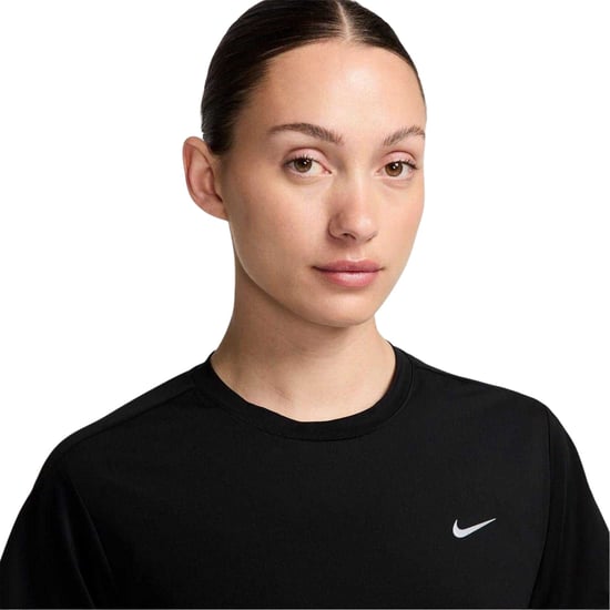 Nike Dames/Dames Swift Dri-FIT Hardloop-T-shirt (Zwart) - Image 3