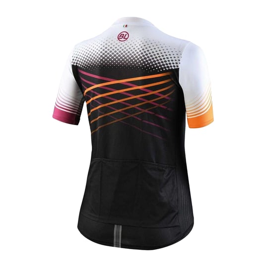 Bicycle Line Edera MTB-fietsshirt voor dames (Zwart/Oranje) - Image 2