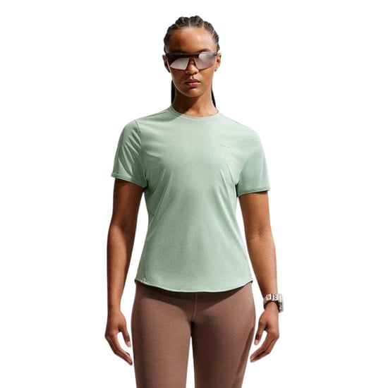 Nike Dames/Dames Swift Dri-FIT Hardloop-T-shirt (Groen) - Image 1