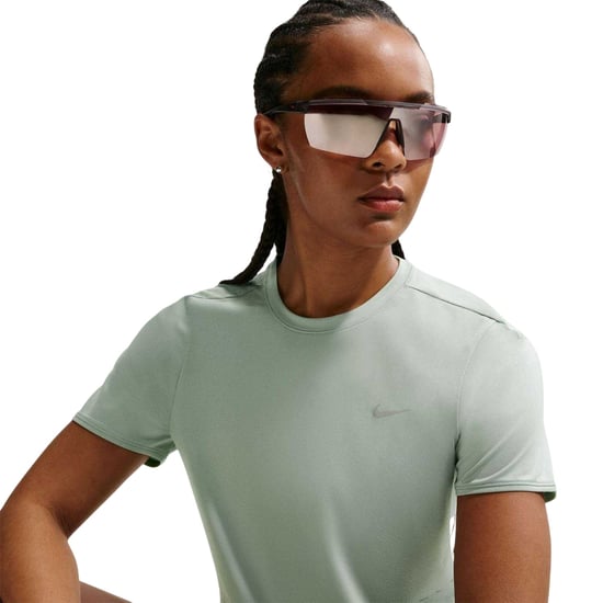 Nike Dames/Dames Swift Dri-FIT Hardloop-T-shirt (Groen) - Image 3