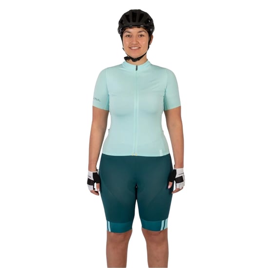 Endura Womens/Ladies Full Zip Raglan Jersey (Glacier Blue) - Image 1