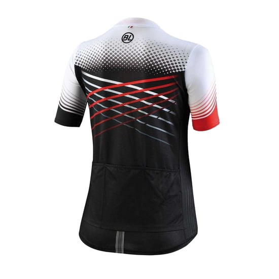 Bicycle Line Edera MTB-fietsshirt voor dames (Zwart, Rood) - Image 2