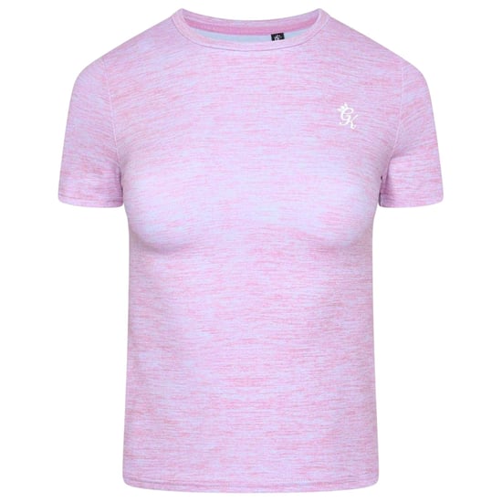 Gym King Womens/Ladies 365 Crew Neck Regular T-Shirt (Pink) - Image 2