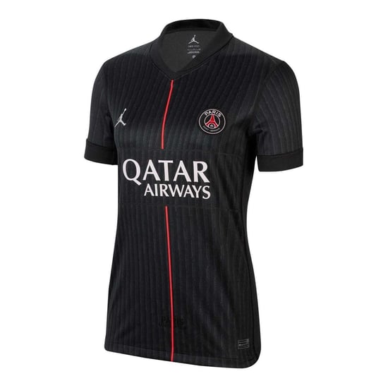 Nike Voetbalshirt voor dames van Paris Saint-Germain FC, seizoen 2025/2026 (Zwart/Grijs) - Image 2