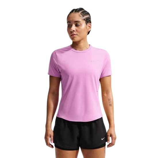 Nike Dames/Dames Swift Dri-FIT Hardloop-T-shirt (Magenta) - Image 1
