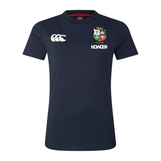Canterbury Dames-T-shirt British & Irish Lions Rugby 2024 (Donkere saffier) - Image 1