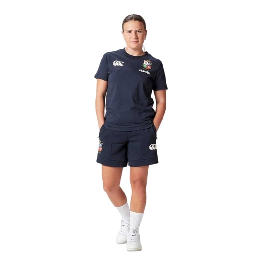 Canterbury Dames-T-shirt British & Irish Lions Rugby 2024 (Donkere saffier) - Image 4