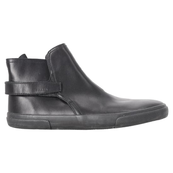 Prada Sport Klittenbandschoenen in Zwart Leer - Image 1
