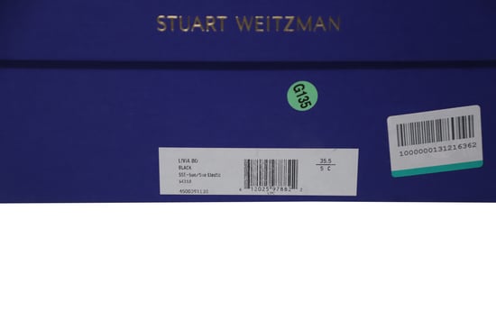 Stuart Weitzman Livia 80 Knee Boots in Black Suede - Image 6