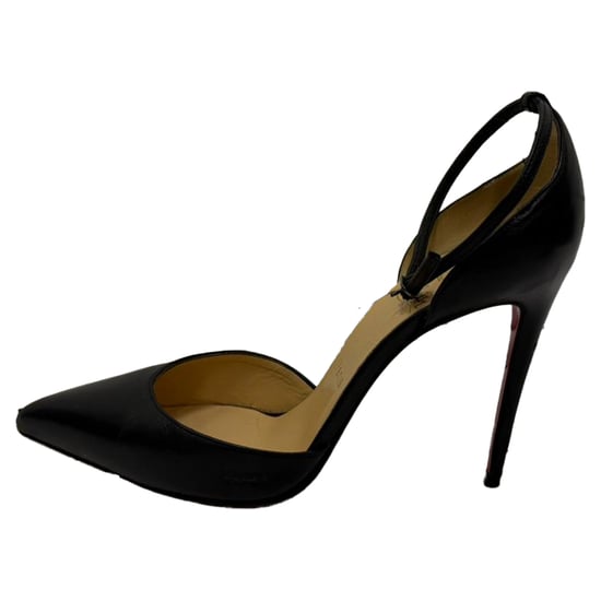 Christian Louboutin D'Orsay Pumps in Zwarte Leer - Image 4