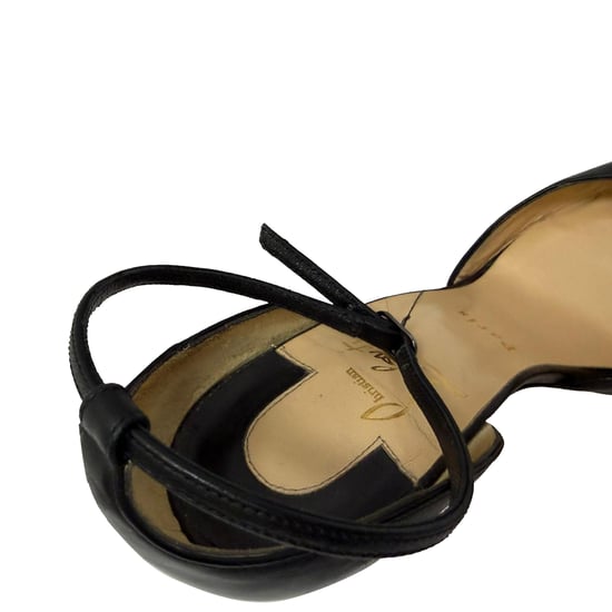 Christian Louboutin D'Orsay Pumps in Zwarte Leer - Image 5