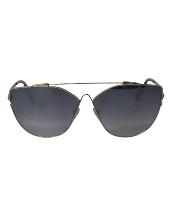 Tom Ford Jacquelyn Cat Eye Sunglasses in Gold Steel - Image 2
