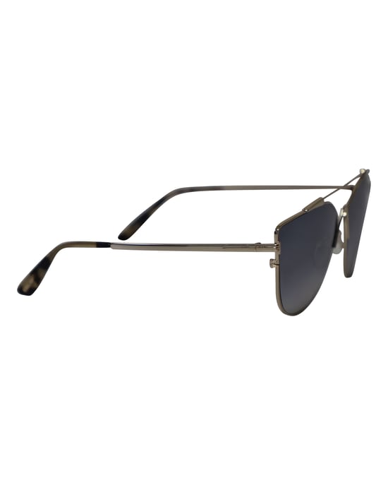 Tom Ford Jacquelyn Cat Eye Sunglasses in Gold Steel - Image 3