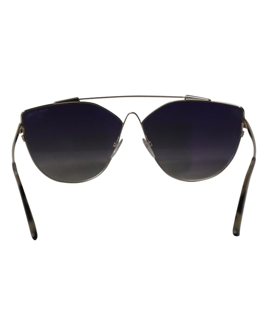 Tom Ford Jacquelyn Cat Eye Sunglasses in Gold Steel - Image 5
