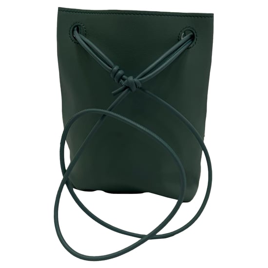 Loewe Pebble Pouch Bag in Groene Kalfsleer - Image 5