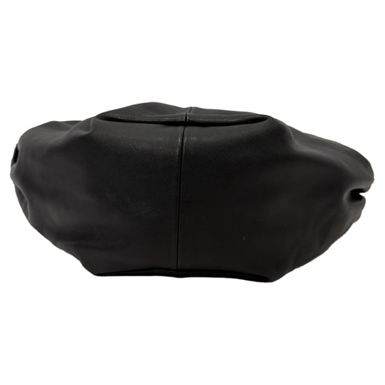 Bottega Veneta Mini Double Knot Hobo Bag in Black Calf Leather - Image 3