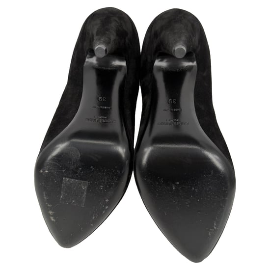 Saint Laurent Étienne Elastic Ankle Boots in Black Suede - Image 6