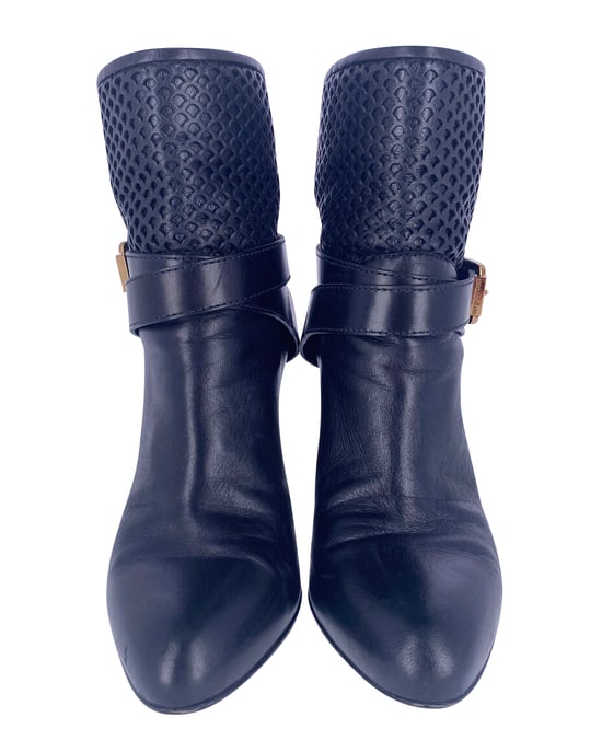 Sergio Rossi Scarpe Donna Boots in Black Leather - Image 2