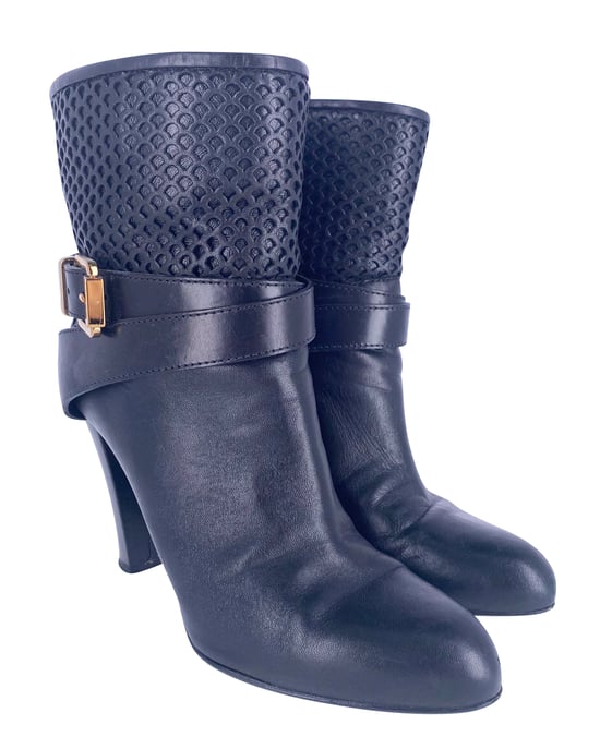 Sergio Rossi Scarpe Donna Boots in Black Leather - Image 3
