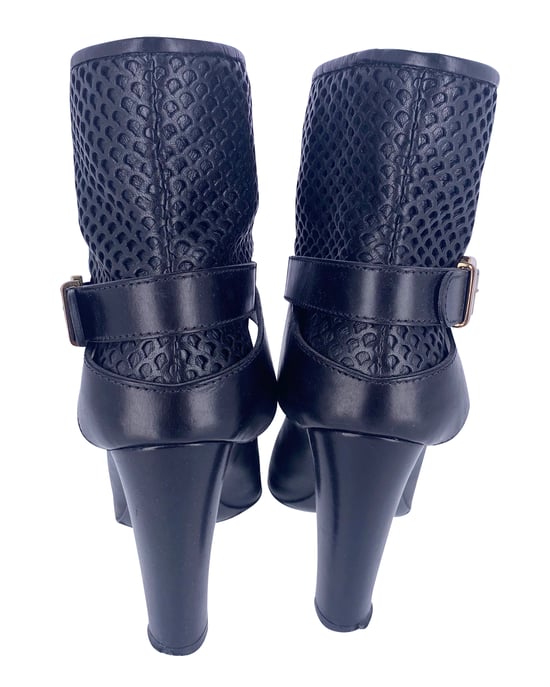 Sergio Rossi Scarpe Donna Boots in Black Leather - Image 4